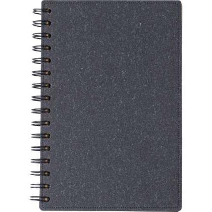 Recycled hard cover notebook (approx A5)