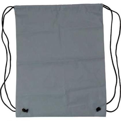 Synthetic fibre (190D) reflective drawstring backpack