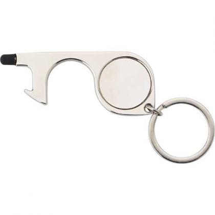 Metal door opener