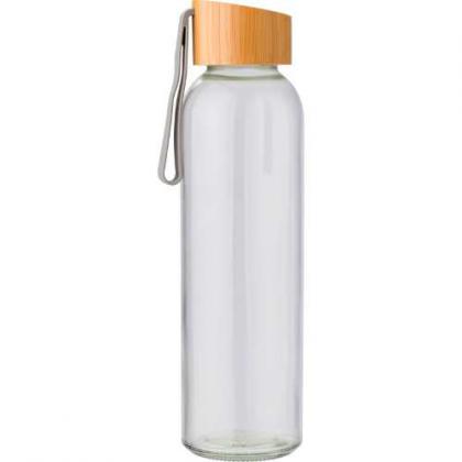 Glass drinking bottle (600ml)