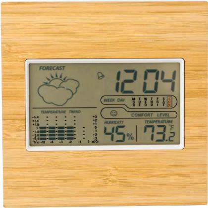 Bamboo weather station