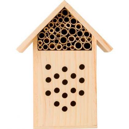 Wooden bee house