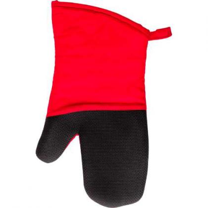 Cotton oven mitten
