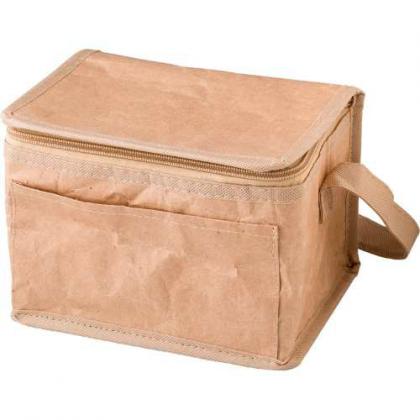 Paper woven cooler bag
