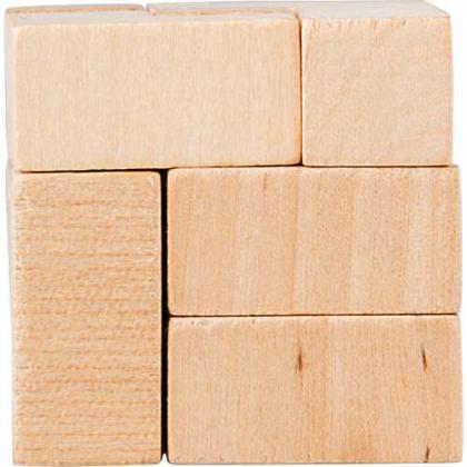 Wooden cube puzzle