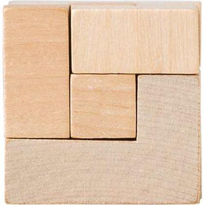 Wooden cube puzzle