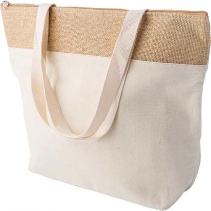 Jute shopper cool bag. )220gm / 7.8oz)