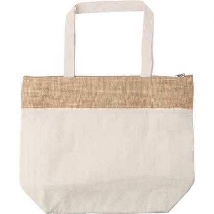 Jute shopper cool bag. )220gm / 7.8oz)