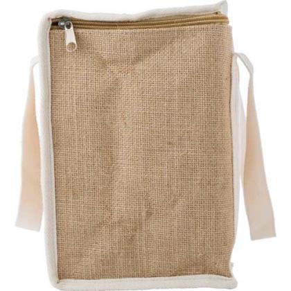 Jute cooler bag