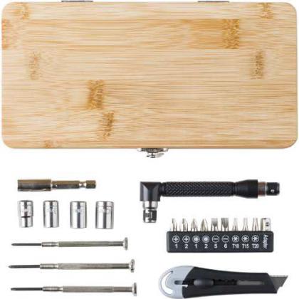 Bamboo tool set (27pc)