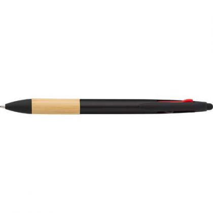 Bamboo ballpen (3 colour and stylus)