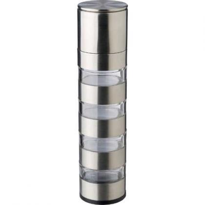 Stainless steel spice grinder