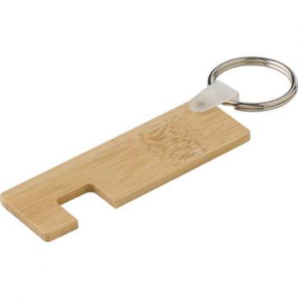 Bamboo key and phone holder Bamboo key and phone holder