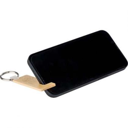 Bamboo key and phone holder Bamboo key and phone holder