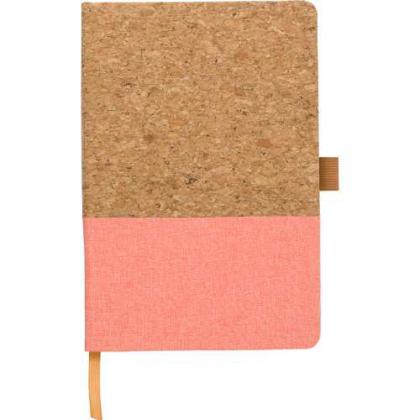 Cork and cotton notebook (approx. A5)