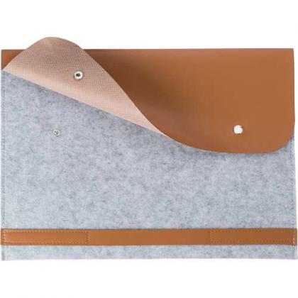 RPET felt laptop pouch