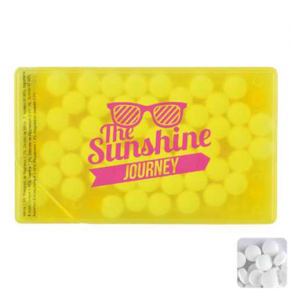 Mint card with sugar free mints
