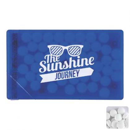 Mint card with sugar free mints