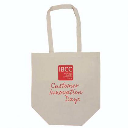 Natural canvas shopper. (220g / 7.7oz)