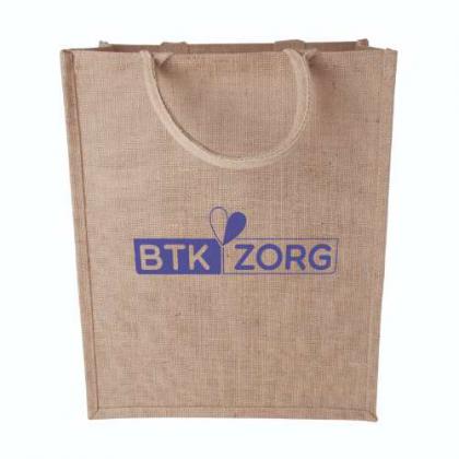 Portrait jute bag