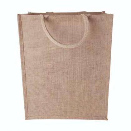 Portrait jute bag