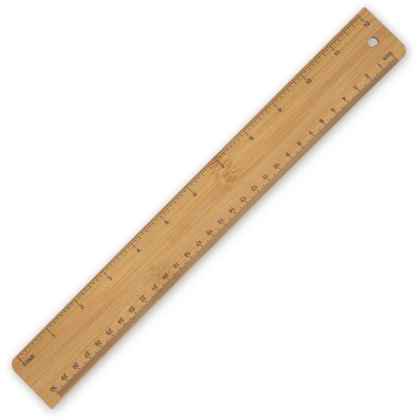 BAMBOO RULER 12 INCH