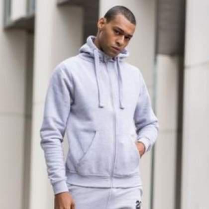 Just Hoods By AWDIS Graduate Heavyweight Zip Hoodie
