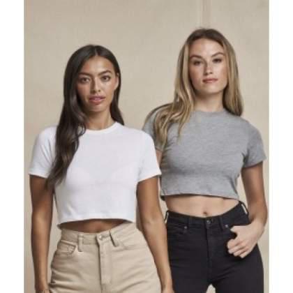 Just Tees By Awdis Womens Tri Blend Cropped Tee