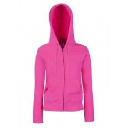 Deluxe- F62118 Ladies Zip Hood