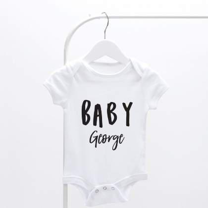 Named Baby Vest