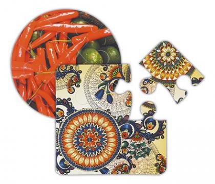 6 Piece Puzzle Coaster