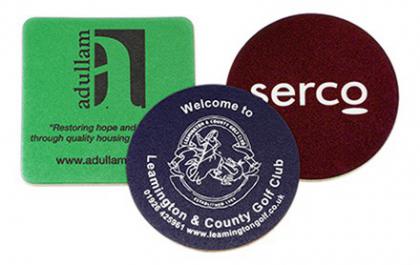 Retro Leather Coasters