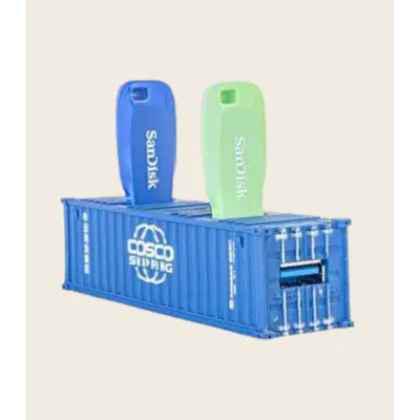 4 Port USB Container