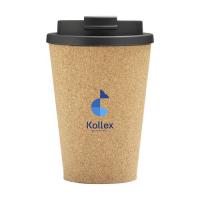 PLA Cork Cup 350 ml coffee cup