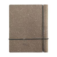 Recycled Leather Refillable Notebook A5