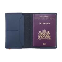 Recycled Leather Passport Holder