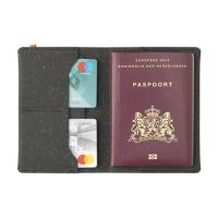 Recycled Leather Passport Holder