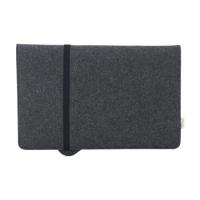 Recycled Felt & Apple Leather Laptop Sleeve 15 inch