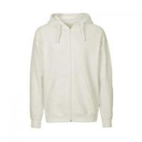 Neutral Fairtrade Organic Mens Hoodie w. Zip