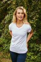 Neutral Fairtrade Organic Ladies V-neck T-shirt