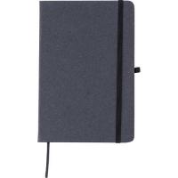 The Plato - Recycled leather notebook (approx A5)