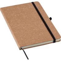 The Plato - Recycled leather notebook (approx A5)