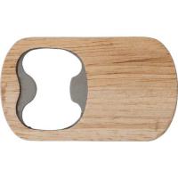 Beechwood bottle opener