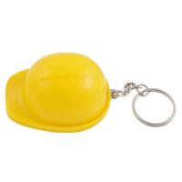 Hard hat bottle opener and key chain