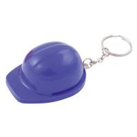 Hard hat bottle opener and key chain