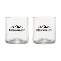 Rebottled® Short Tumbler 2-pack drinking glass