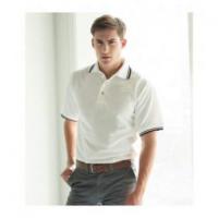 HENBURY Double Tipped Pique Polo Shirt