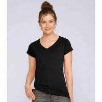 Gildan Ladies Softstyle V-neck T-shirt 