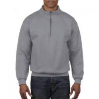 GD61 1/2 Zip Heavy Blend Collar Sweatshirt