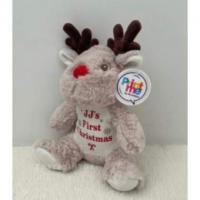 Reindeer, Bib & Long Sleeve T-shirt Set